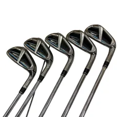 【中古】 テーラーメイド SIM MAX・OS  5S アイアンセット IR KBS MAX85 JP (フレックスS) メンズ 男性用 右利き 右用 Cランク ゴルフクラブ