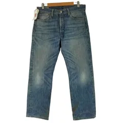 リーバイス Levis PREMIUM USA製 501 ボタン裏5244 BIGE復刻 ストレートデニム メンズ US：32-33 