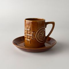 PORTMEIRION Totem カップ&ソーサー 英国 ヴィンテージ コーヒーカップ 食器 イギリス ポートメリオン トーテム 99137