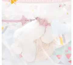 新品　ピンク コットン ハーネス・リードセット M  猫用   小型犬 ねこ  かわいい   可愛い ハーネス 犬用ハーネス  中型犬 おしゃれ    はーねす 首輪 子犬 超小型犬 成犬 いぬ イヌ ワンチャン 秋