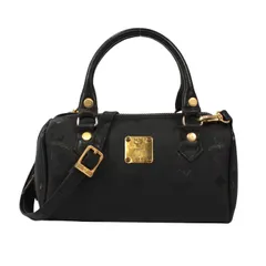 MCM ミニボストン ショルダーバッグ MCM（エムシーエム） エム シー エム ヴィセトス モノグラム ミニ
