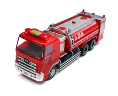 【中古】鉄道模型 1/150 日野プロフィア 消防水槽車(レッド×シルバー) 「ザ・トラックコレクション 第6弾」 ディスプレイモデルのサムネイル