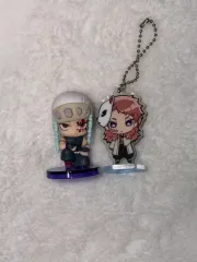 鬼滅の刃 鬼滅の刃 さびと アクリル キーホルダー 宇髄 天元 スワラセタイ ガチャ フィギュア セット