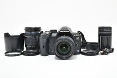 <Excellent Condition> OLYMPUS Digital SLR Camera E-520 Double Zoom Kit E-520WKIT