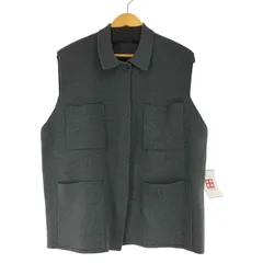 ミズイロインド mizuiro ind 襟付きワイドベスト レディース 表記無 