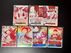 ワンピース カード　3周年トレジャーキャンペーンプロモ　コンプリート7種