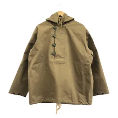 【中古】Buzz Rickson's レインパーカー サイズL カーキ BR14347 バズリクソンズ PARKA WET WEATHER ※止水テープ一部剥がれ[19]のサムネイル