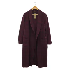 【中古】60s PENDLETON ガウン サイズM レッド ペンドルトン チェック △ベルトなし[19]のサムネイル