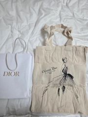 クリスチャン・ディオール デザイナー・オブ・ドリームス 展示会 エコバッグ + お買い物バッグ セット