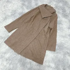 【良品】L.L.Bean ウールロングコート (M) モード カジュアル　【送料無料】　ウール 75% 毛 混のサムネイル