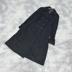 【COMME CA ISM】ロングウールコート(F) モード 上品 一点もの