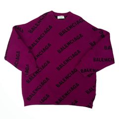 BALMAIN 15AW 国内正規品 アンゴラニット クルーネック セーター 