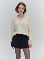 TANNAT コーデュロイ ハーフパンツ M ネイビー