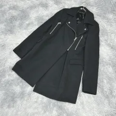 【良品】ZARA WOMAN ライダーススタイルロングコート (XS) モード
