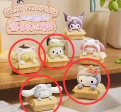 まとめ売り)) Sanrio 箱の中の猫 シリーズ ポチャッコ ポムポムプリン ハローキティ シナモロール