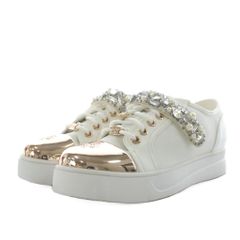 レディ Rady スニーカー シューズ ビジュー L 白 ホワイト /AN1