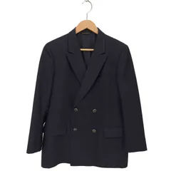 ニューヨーカー NEWYORKER ダブルテーラードジャケット 紺ブレ メンズ  18