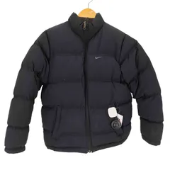 ナイキ NIKE 00S 銀タグ スウッシュ刺繍 リバーシブルダウンジャケット メンズ import：L 