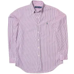 100 ポロラルフローレン ストライプシャツ スリムフィット 111