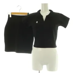 ダーリッチ Darich Dベアポロセットアップ ニット 半袖ポロシャツ タイトスカート Free-L ブラック /MY ■OS