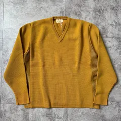 1960's US Vintage R/W Type Wool Knit / 60年代 アメリカンビンテージ リバースウィーブタイプ ウールニット