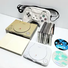 【ジャンク】SONY PlayStation 1 & 2 & バッグ & ソフトセット