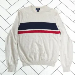 ブルックス・ブラザーズ ストライプ ニット ウール100% S