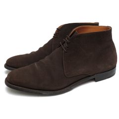 CARMINA カルミナ スエード チャッカブーツ 茶 81/2 シューズ - メルカリ