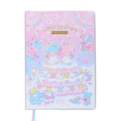 サンリオ(SANRIO) B6ダイアリー（ブロックタイプ） 2026 リトルツインスターズ キキ ララ 紙10月はじまり 手帳 スケジュール帳 手帳 日記 スケジュール帳 623601 [リトルツインスターズ]