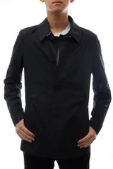 ソフネット／SOPHNET. ステンカラーコート ジャケット JKT アウター メンズ 男性 男性用 ポリエステル ブラック 黒  SOPH-123071 SOUTIEN COLLAR COAT