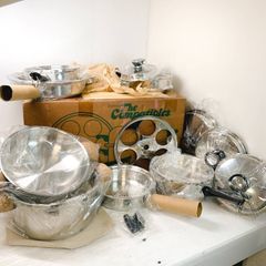 未使用品 アムウェイ Amway クイーンクックウェア 無水鍋 20ピース E