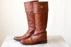 イルビゾンテ／IL BISONTE  ブーツ シューズ 靴 ビジネス レディース 女性 女性用 レザー 革 本革 レッド ブラウン 赤 茶 ロングブーツ 乗馬ブーツ ジョッキーブーツ