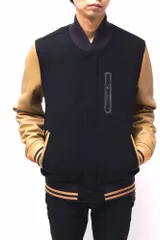 ナイキ／NIKE  ジャケット JKT アウター メンズ 男性 男性用 ウール 毛 ブラック 黒 NSW DESTROYER JACKET デストロイヤージャケット 袖レザー 革