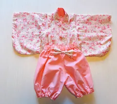 【匿名配送】ハンドメイド　ベビー袴⑥ オマケ付きです！！