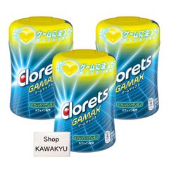 クロレッツ ゲームマックス ミニボトル 86g セット (3個, リフレッシングレモン) [リフレッシングレモン] [3個]