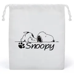 【新品】 スヌーピー 巾着袋 給食袋 収納袋 20*25cm 小物入れ トラベルポーチ コップ袋 収納 こども お弁当 保育園 男の子 女の子 アニメ キャラクター おしゃれ かわいい 0