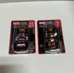 まとめ売り) BE@RBRICK(ベアブリック) MARVEL(マーベル)スタジオ レッドガーディアン アイアンマン マーク42 未開封