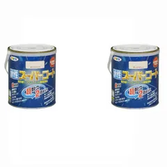 アサヒペン 水性スーパーコート １．６Ｌ ティントベージュ 2缶セット