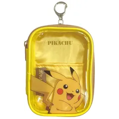 【新品】 ユニック ポケモン コレクションポーチ２ ピカチュウ サイズ：約W10 D2 H13.5 PS-0066PC 1