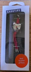 CASETiFY ハート型 キーホルダー レッド ストラップ