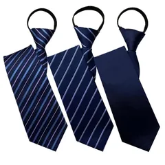 【新品】 [KASSAI] ワンタッチネクタイ 3本セット (3本セット-B) 0