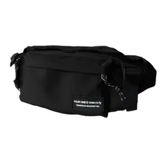 ショルダーバッグ 斜めがけ 大容量 軽量 撥水 丈夫 ボディバッグ 耐久 ワンショルダー アウトドア 登山 スポーツ メンズ 通勤 旅行 サイクリング (ブラック)