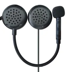 技適認証取得済 ブルートゥース5.2 M1 ハンズフリー ヘッドセット ヘルメット 自動応答 マイク イヤホン オートバイ インカム バイク スピーカー 新版 ニコマク マイク付き 低音強化】 薄型 音楽/音声コントロール/通話 【最先端Bluetooth5.