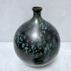 昭和の引き出物記念品】松崎福三郎原型 青銅花瓶 - メルカリ