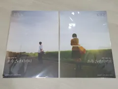 専用ボックス 安全包装 超速5センチメートル ポスター 2種 セット