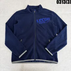 L ルコックスポルティフ ネイビー色 フリース ジップアップ ジャケット 0313(3)