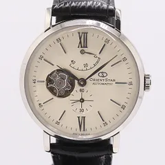 新品同様 稼働 箱/保付 オリエント オリエントスター WZ0131DK DK03-C0-B AT/自動巻 白文字盤 メンズ腕時計 0067100 3BKT ABC19123 KMT