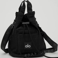 ALO Yoga クロスボディバケットバッグ ブラック - メルカリ