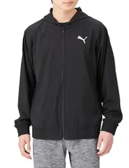 新品 [プーマ] アウター ジャンパー FIT フルジップ ウーブン ジャケット 525528 メンズ 24年春夏カラー ブラック(01)