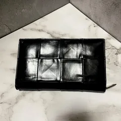 BOTTEGA VENETA カセット 長財布 ラウンドファスナー
